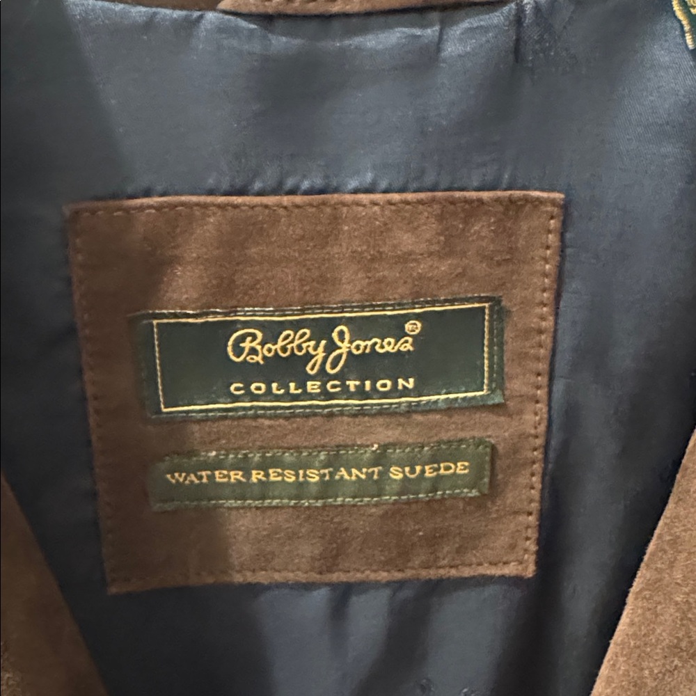 Bobby Jones Dark Brown Suede Jacket - Picture 5 of 10